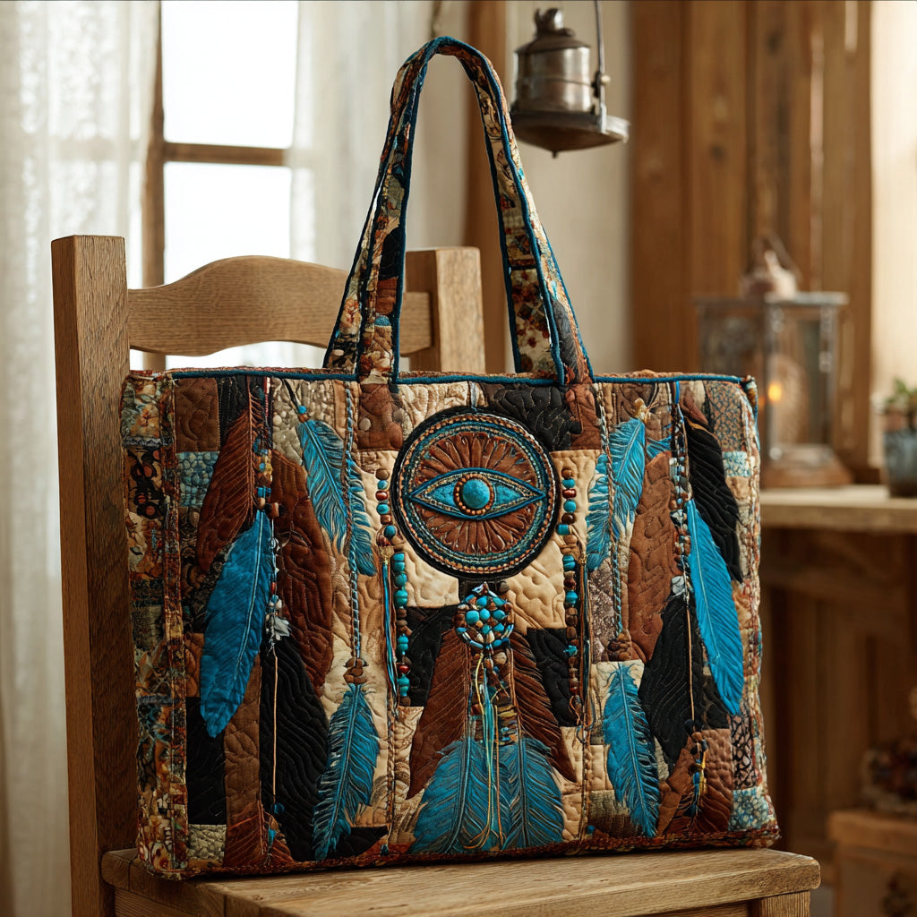 Keeper of Dreams Quilted Tote Bag Native American Presents For Her