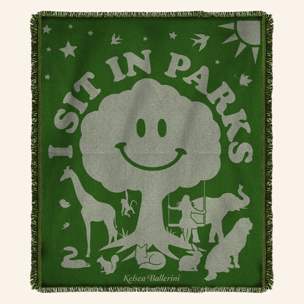 Kelsea Ballerini Merch I Sit In Parks Blanket Gifts For Music Lovers