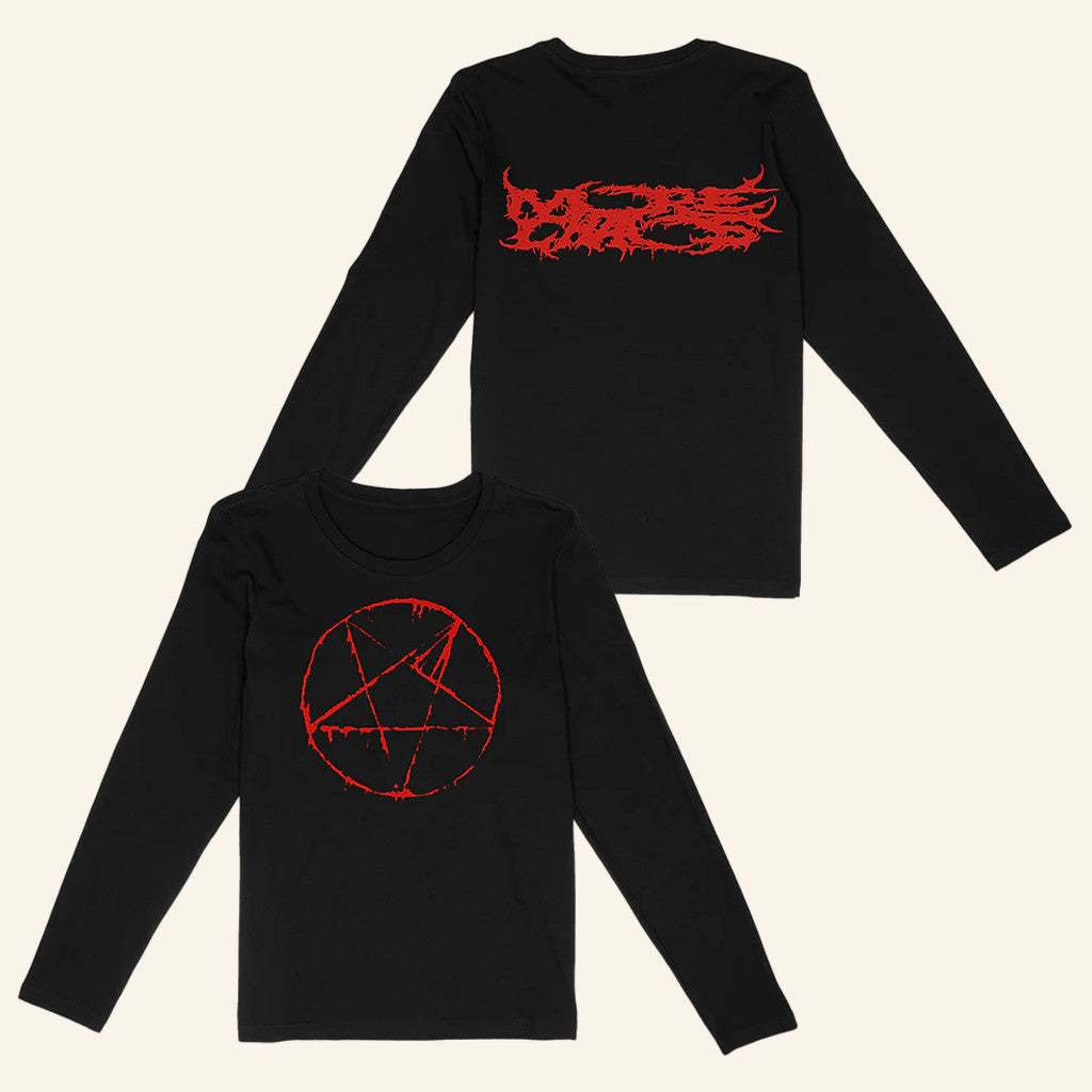 Ken Carson Merch More Chaos Pentagram Long Sleeve T-Shirt Gift Ideas For Music Lovers Ken Carson Merch More Chaos Pentagram Long Sleeve T-Shirt Gift Ideas For Music Lovers