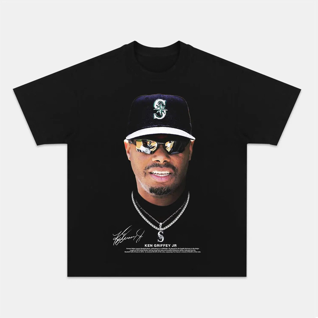 Ken Griffey Jr Graphic T-Shirt Best Gifts For Baseball Lovers