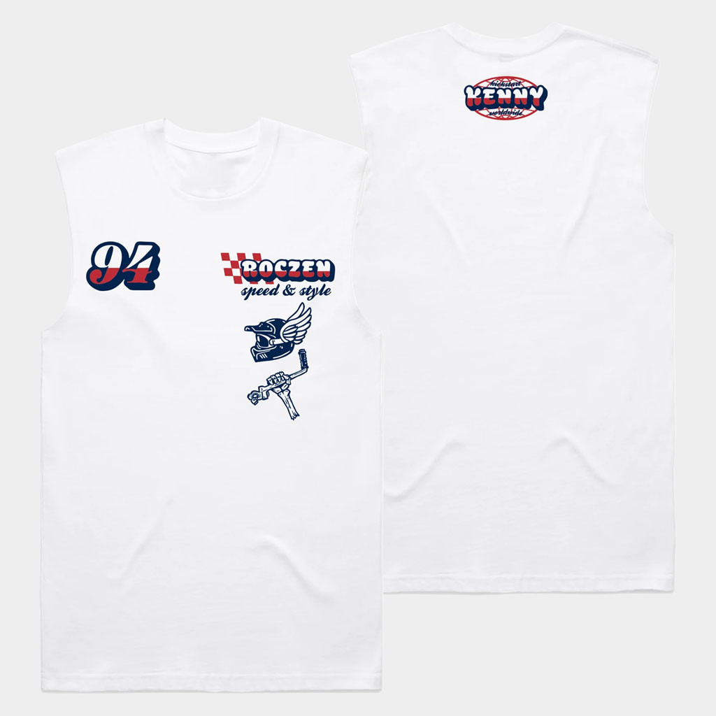 Ken Roczen Merch LTD USA Speed And Style Sleeveless Tank Ken Roczen Apparel Gifts For Husband-1