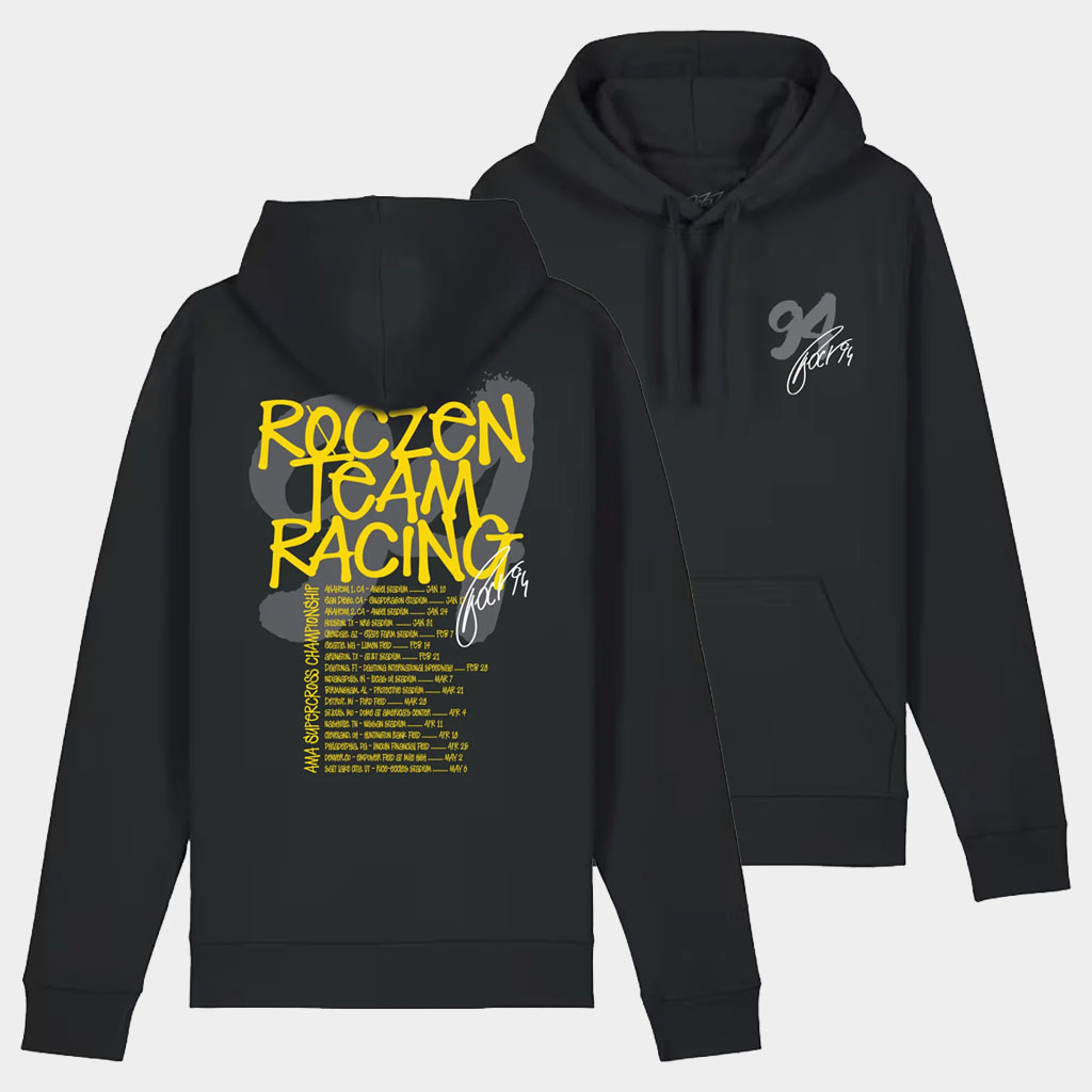 Ken Roczen Merch Team Roczen Racing Tour Hoodie Gifts For Racing Fans