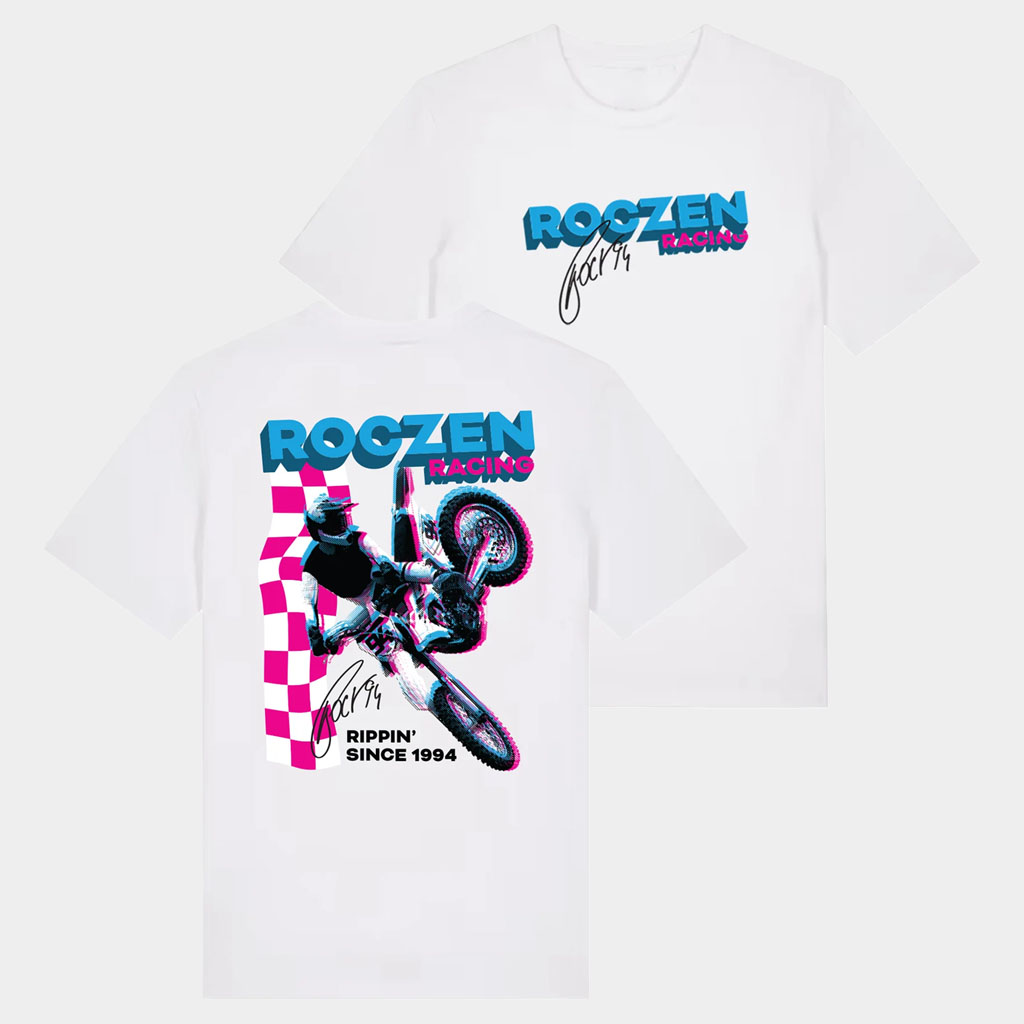 Ken Roczen Merch Vintage Roczen Racing Rippin Since 1994 T-Shirt White Gifts For Husband-1 Ken Roczen Merch Vintage Roczen Racing Rippin Since 1994 T-Shirt White Gifts For Husband-1
