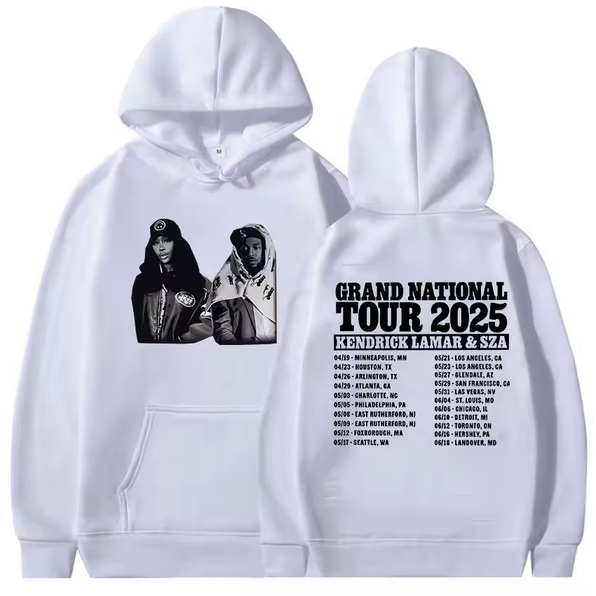 Kendrick And Sza Grand National Tour Merch 2025 Hoodie GNX Kendrick SZA Fan Gift Ideas