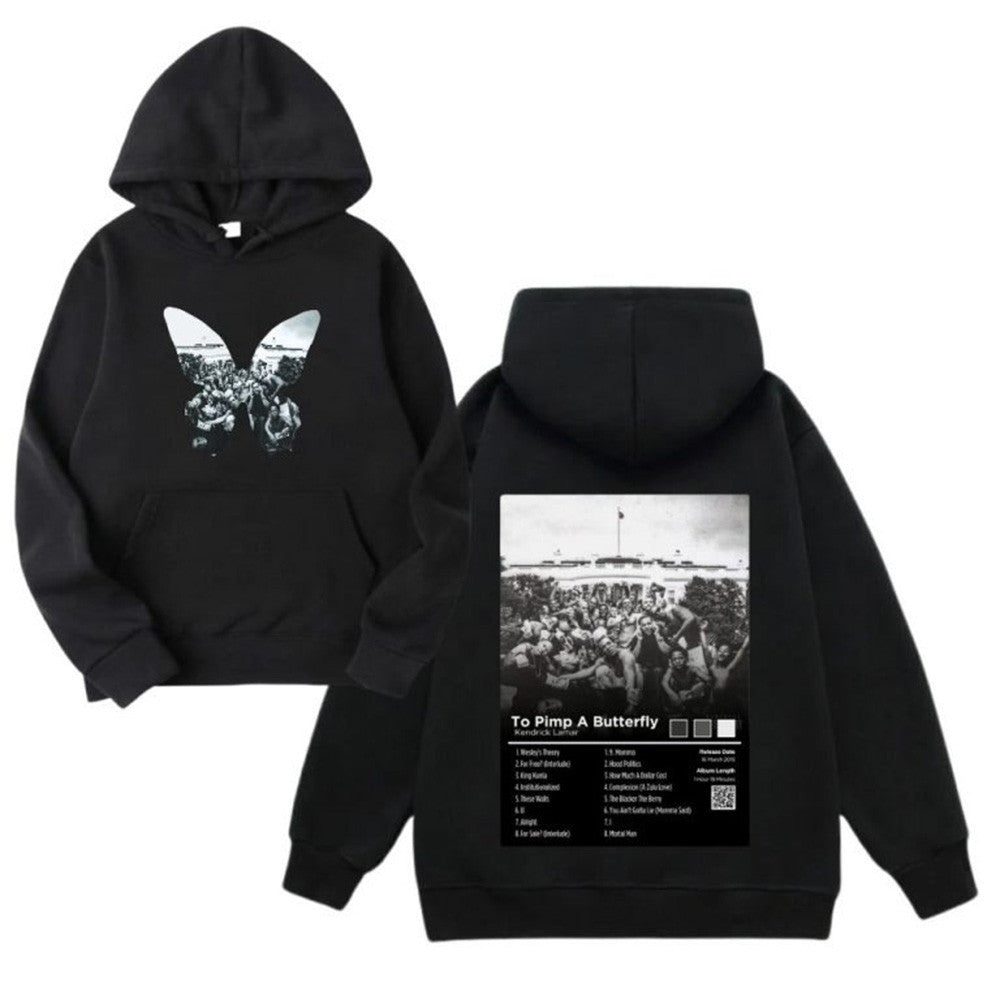 Kendrick And SZA Merch Pimp A Butterfly Album Hoodie Father's Day Gifts For Music Lovers Kendrick And SZA Merch Pimp A Butterfly Album Hoodie Father's Day Gifts For Music Lovers