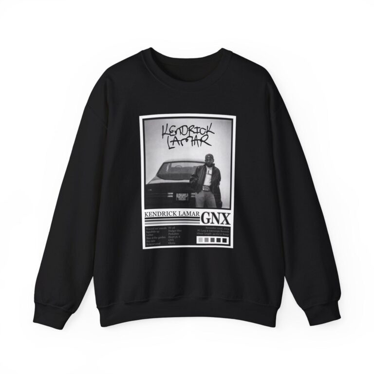 Kendrick GNX Tour Merch Sweatshirt Kendrick Lamar GNX Album Grand National Tour Merch