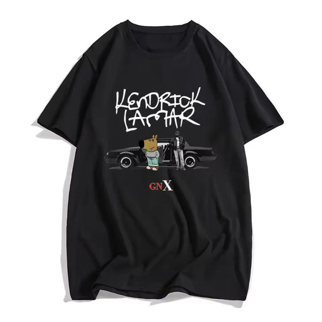 Kendrick Lamar GNX Album Graphic Print Shirt Kendrick Lamar GNX Album Graphic Print Shirt