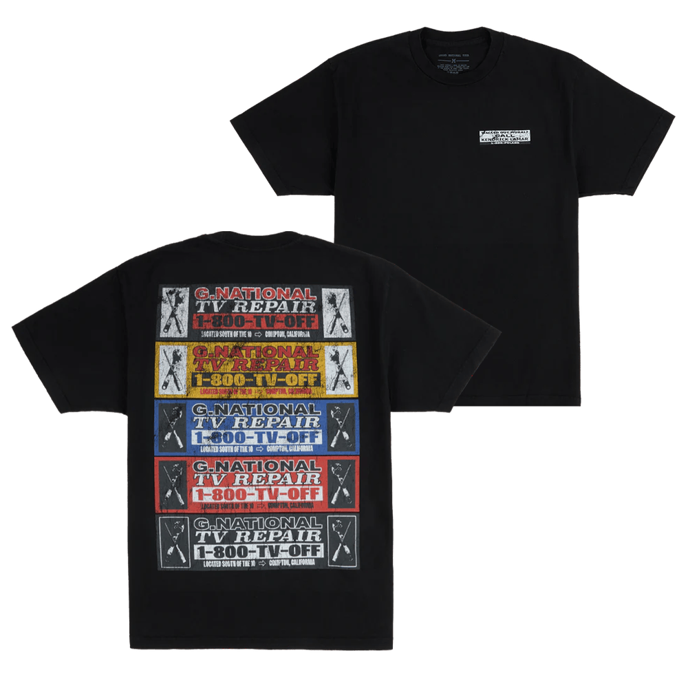 Kendrick Lamar Grand National Tour Merch T-Shirt Wacced Out Murals T-Shirt