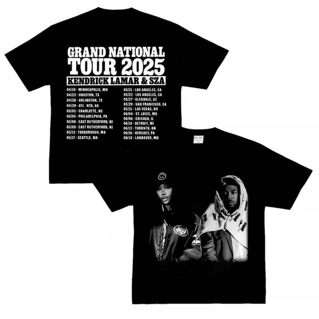 Kendrick Lamar Merch 2025 SZA And Kendrick Lamar Global Tour Shirt Gifts For Music Lovers