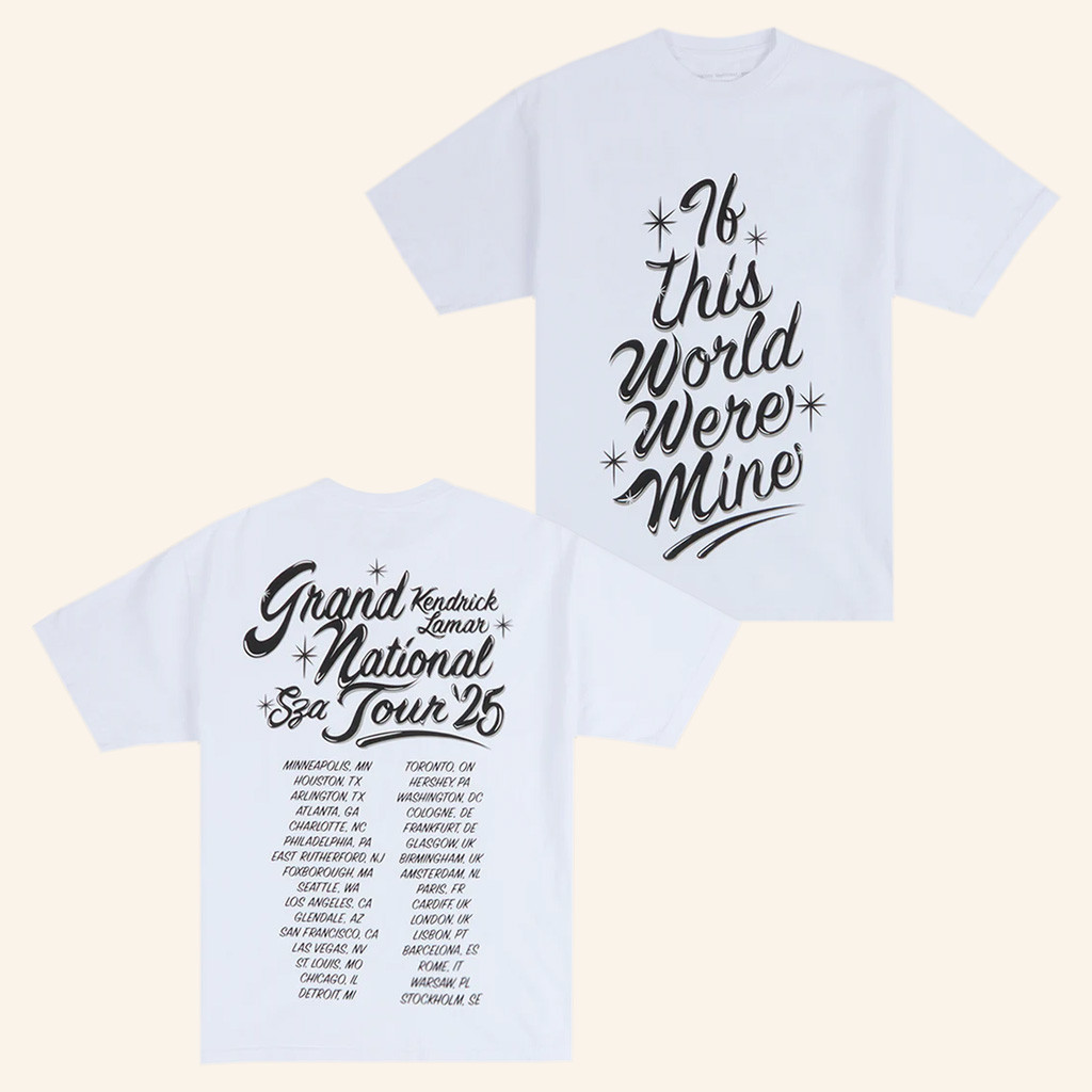Kendrick Lamar Merch GNT If This World Were Mine T-Shirt Presents For Music Lovers
