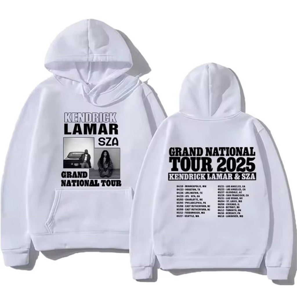 Kendrick Lamar Merch Kendrick And SZA Grand National Hoodie Cool Gifts For Music Lovers Kendrick Lamar Merch Kendrick And SZA Grand National Hoodie Cool Gifts For Music Lovers