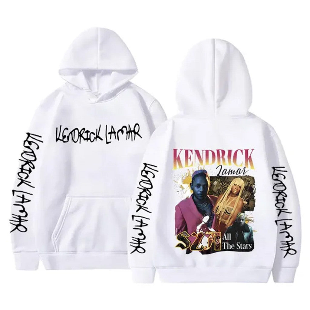 Kendrick Lamar Merch Kendrick Lamar and SZA All The Stars Hoodie Music Gift Ideas For Guys Kendrick Lamar Merch Kendrick Lamar and SZA All The Stars Hoodie Music Gift Ideas For Guys