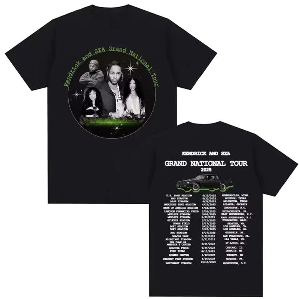 Kendrick Lamar Merch Kendrick Lamar And SZA Grand National Album T-Shirt Gift Ideas For Husband Kendrick Lamar Merch Kendrick Lamar And SZA Grand National Album T-Shirt Gift Ideas For Husband