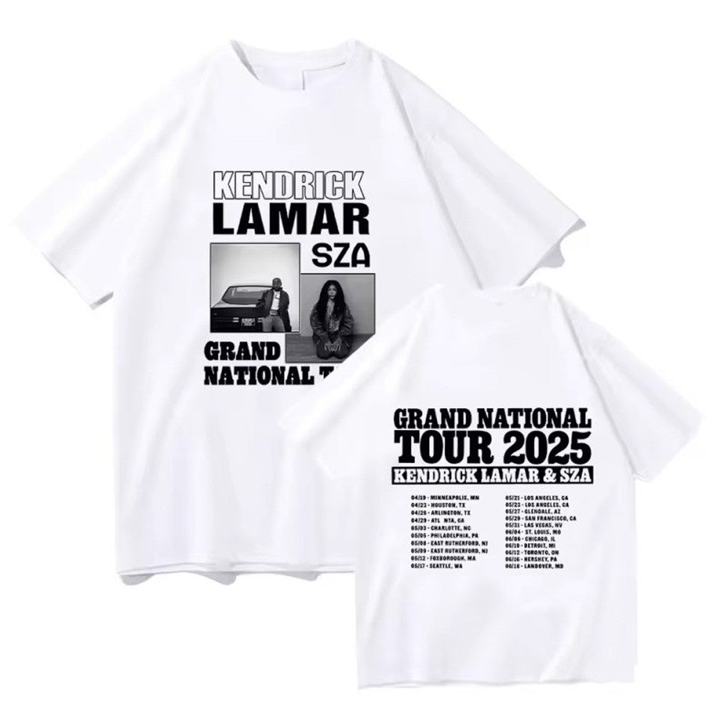 Kendrick Lamar Merch Kendrick Lamar And SZA Grand National Tour 2025 Shirt Her Gifts Kendrick Lamar Merch Kendrick Lamar And SZA Grand National Tour 2025 Shirt Her Gifts
