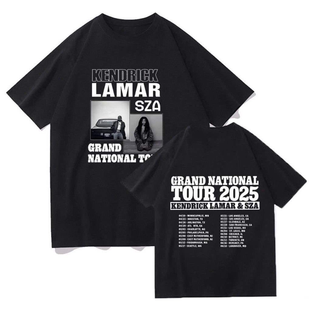 Kendrick Lamar Merch Kendrick Lamar And SZA Grand National Tour 2025 Shirt Her Gifts Kendrick Lamar Merch Kendrick Lamar And SZA Grand National Tour 2025 Shirt Her Gifts