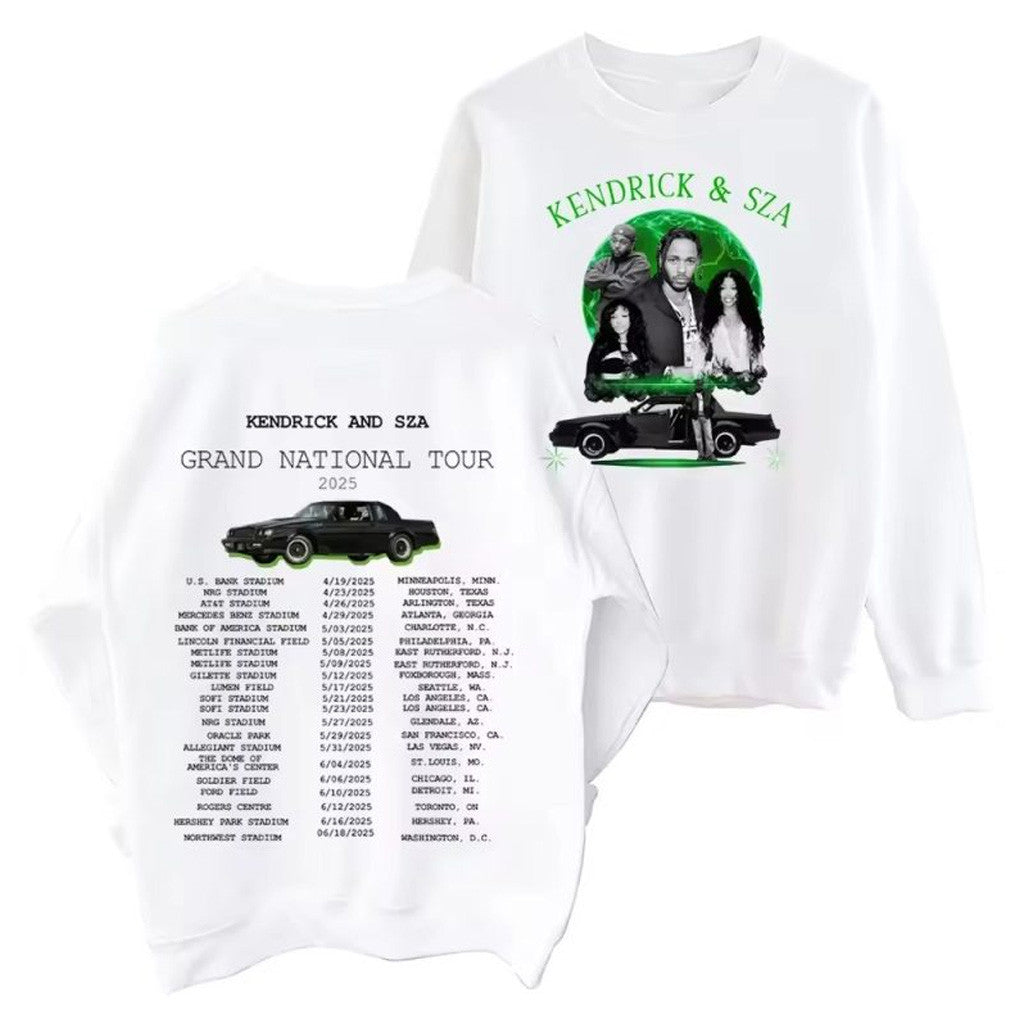 Kendrick Lamar Merch Kendrick Lamar And SZA Grand National Tour Sweatshirt 2025 Friends Gifts Kendrick Lamar Merch Kendrick Lamar And SZA Grand National Tour Sweatshirt 2025 Friends Gifts