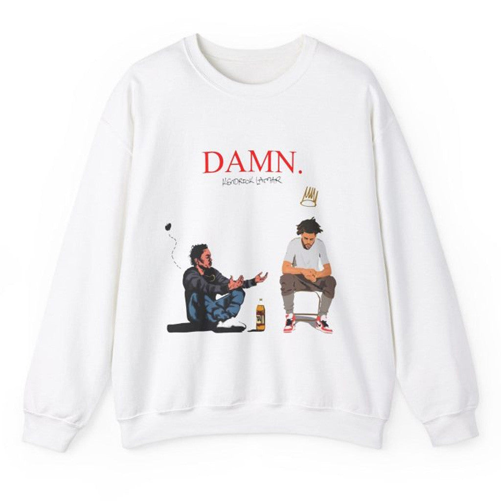Kendrick Lamar Merch Kendrick Lamar DAMN Graphic Sweatshirt Present For Husband Kendrick Lamar Merch Kendrick Lamar DAMN Graphic Sweatshirt Present For Husband