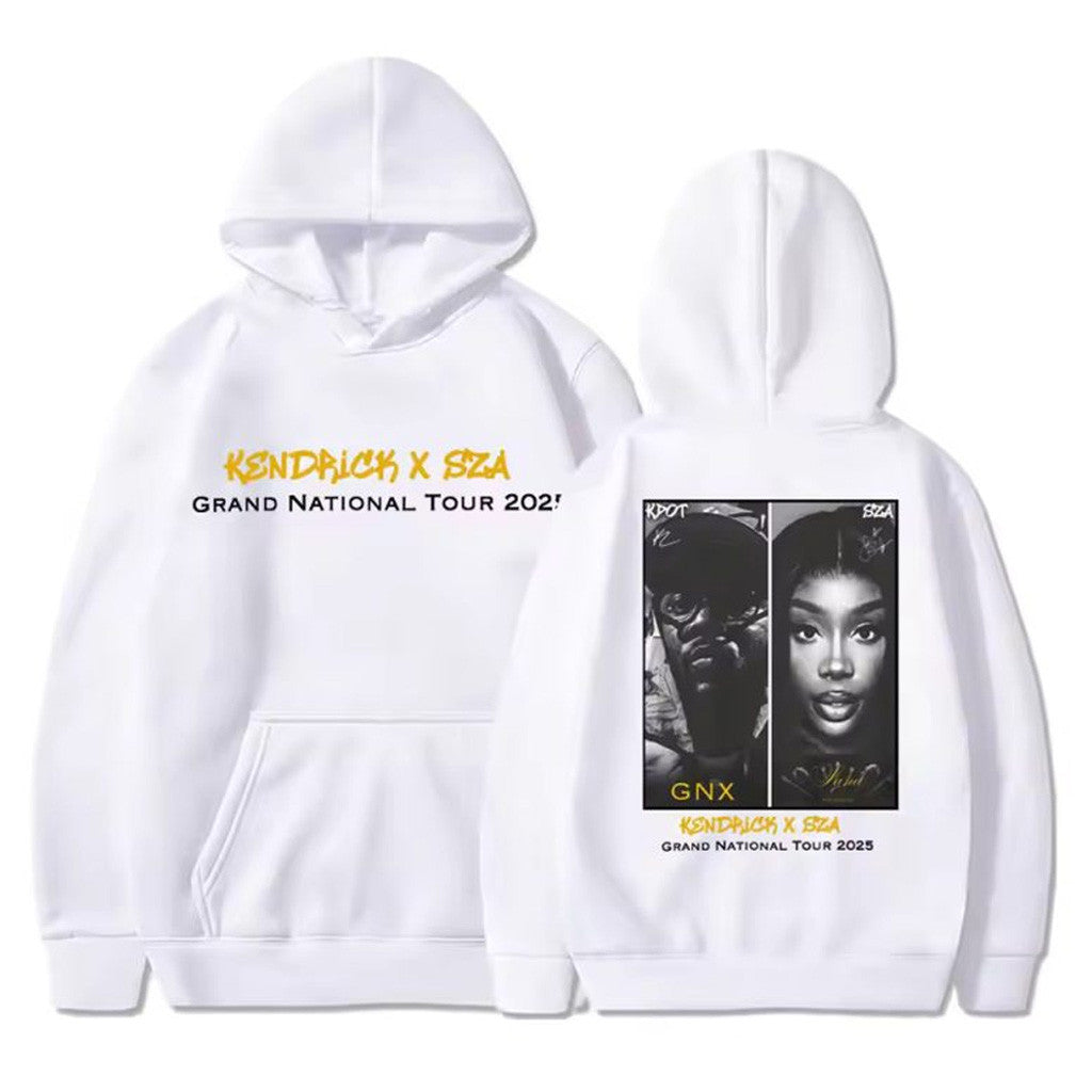 Kendrick Lamar Merch Kendrick Lamar SZA Hoodie Grand National Tour 2025 Hoodie Fan Merch Kendrick Lamar Merch Kendrick Lamar SZA Hoodie Grand National Tour 2025 Hoodie Fan Merch