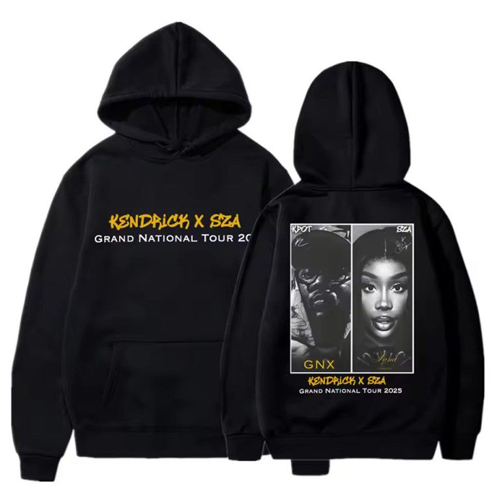 Kendrick Lamar Merch Kendrick Lamar SZA Hoodie Grand National Tour 2025 Hoodie Fan Merch Kendrick Lamar Merch Kendrick Lamar SZA Hoodie Grand National Tour 2025 Hoodie Fan Merch