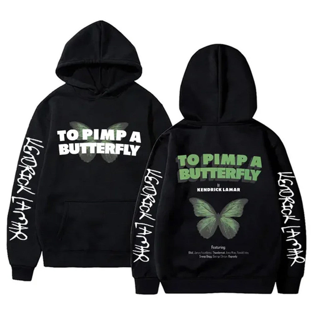 Kendrick Lamar Merch Kendrick Lamar To Pimp A Butterfly Graphic Hoodie Gifts For Her
