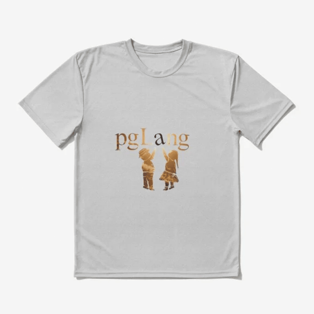 Kendrick Lamar PgLang Creative Company Logo T-Shirt The Melodic Blue T-shirt Unique Rap Gift