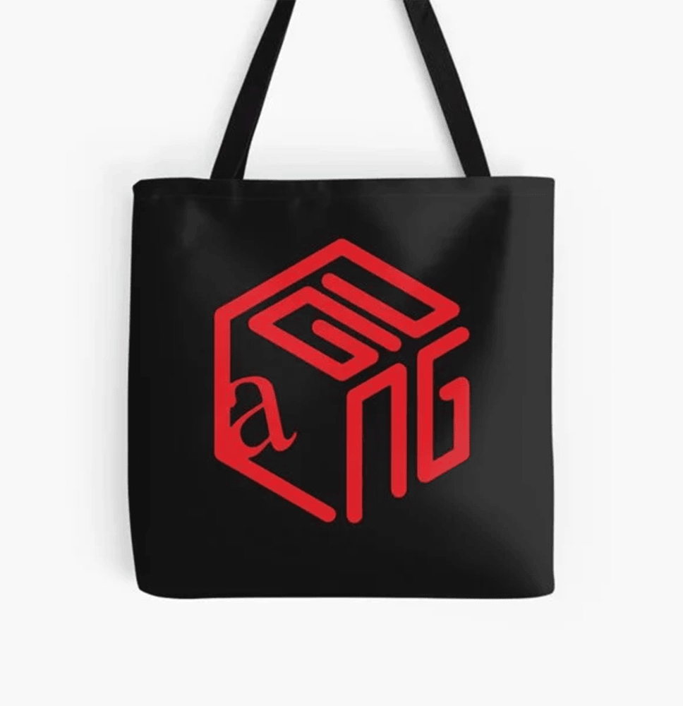 Kendrick Lamar PGLang Logo Tote Bag Kendrick Lamar Inspired Merch Gifts For Fans