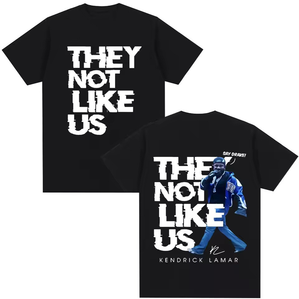 Kendrick Lamar Say Drake They Not Like Us T-Shirt Grand National Tour Merch