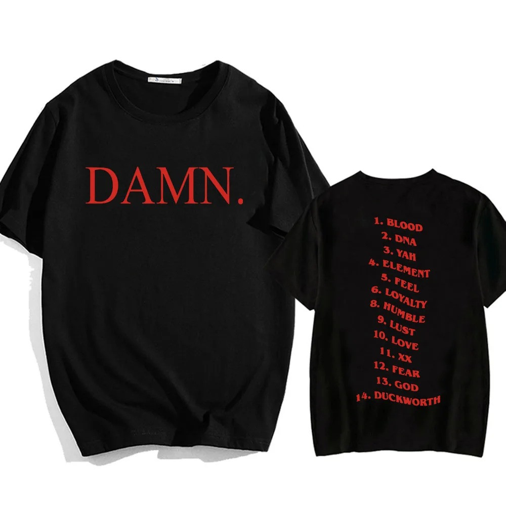 Kendrick Lamar Tour Merch DAMN Kendrick Lamar Album T-shirt Gifts