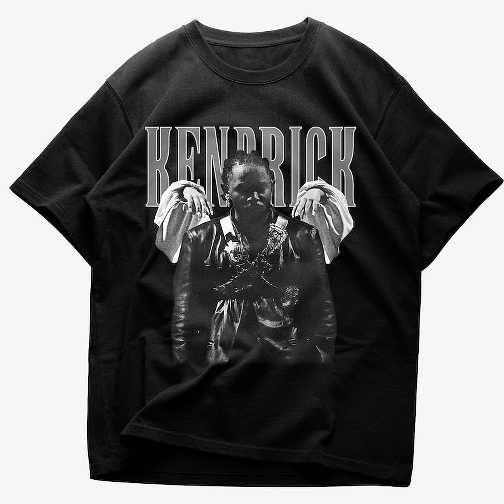 Kendrick Lamar Vintage Rap Concert T-Shirt Y2K Graphic Merch Best Gift For Fans