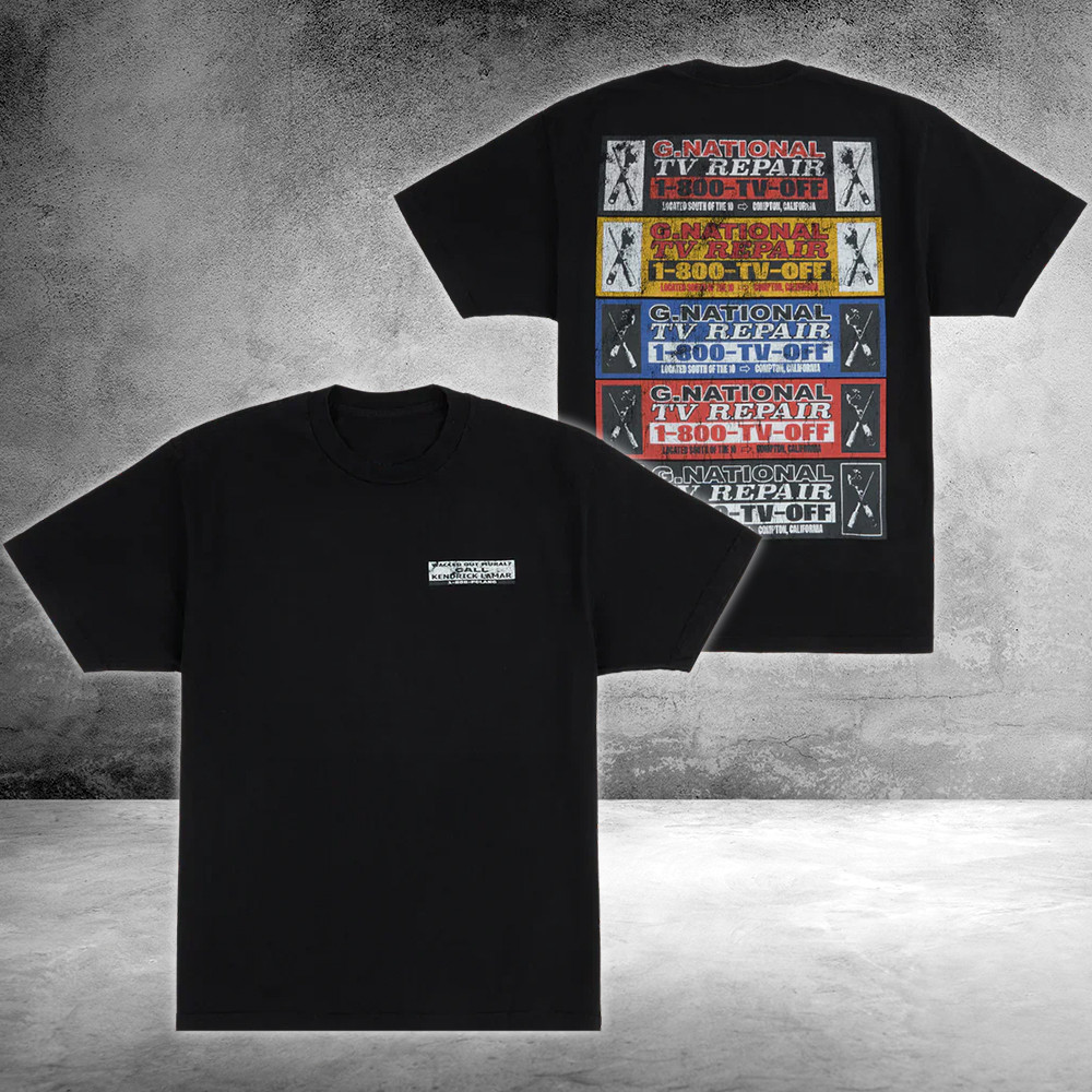 Kendrick Lamar Wacced Out Murals T-Shirt Presents For Music Lovers