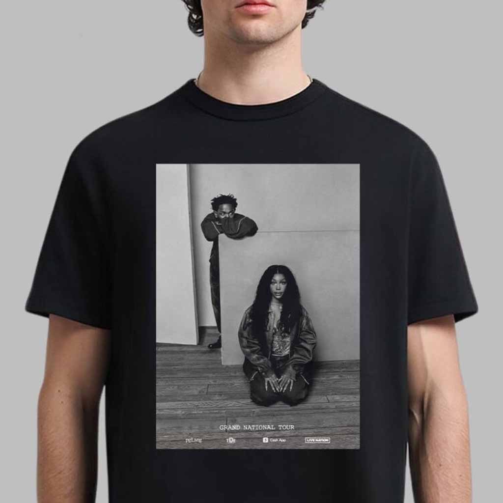 Kendrick Lamar x SZA Grand National Tour 2025 T-Shirt SZA Merch Cool Gifts For Music Lovers