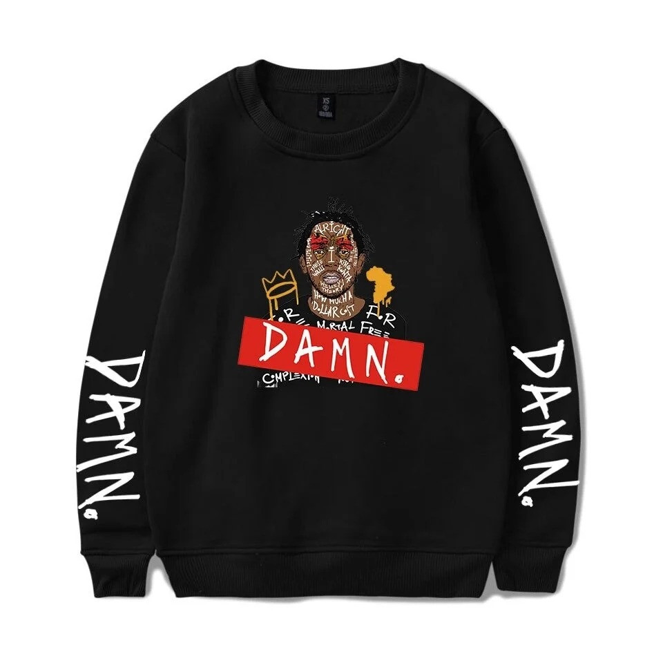 Kendrick Tour Merch DAMN Kendrick Lamar Sweatshirt Grand National Tour Merch Gifts