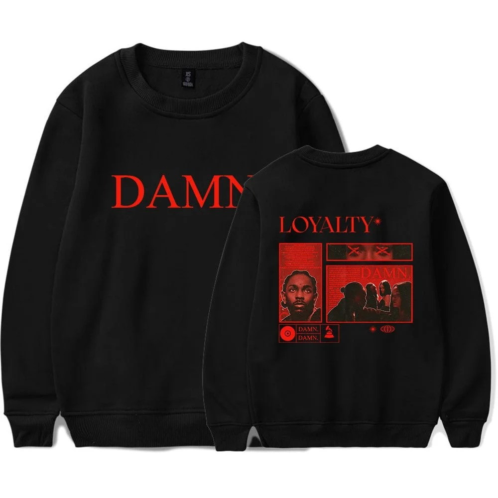 Kendrick Tour Merch Kendrick Lamar DAMN Loyalty Sweatshirt Grand National Tour Merch
