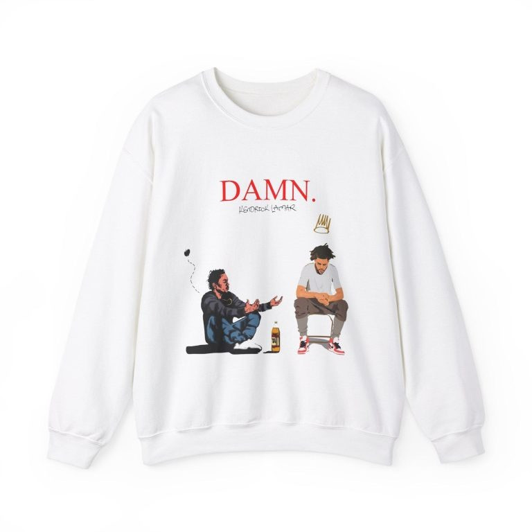 Kendrick Tour Merch Sweatshirt Kendrick Lamar DAMN Graphic Sweatshirt GNX Tour Merch