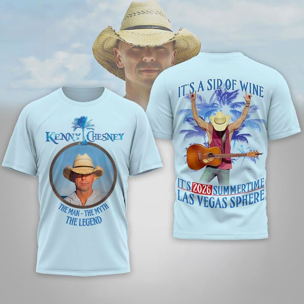 Kenny Chesney Las Vegas Sphere 2026 T-Shirt Kenny Chesney Merch Gift Ideas For Dad