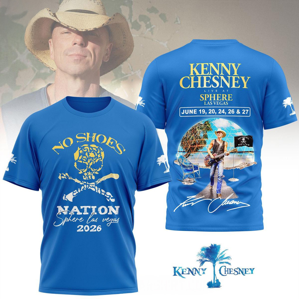 Kenny Chesney Live At Sphere Las Vegas Shirt Kenny Chesney Merch Gifts For Husband