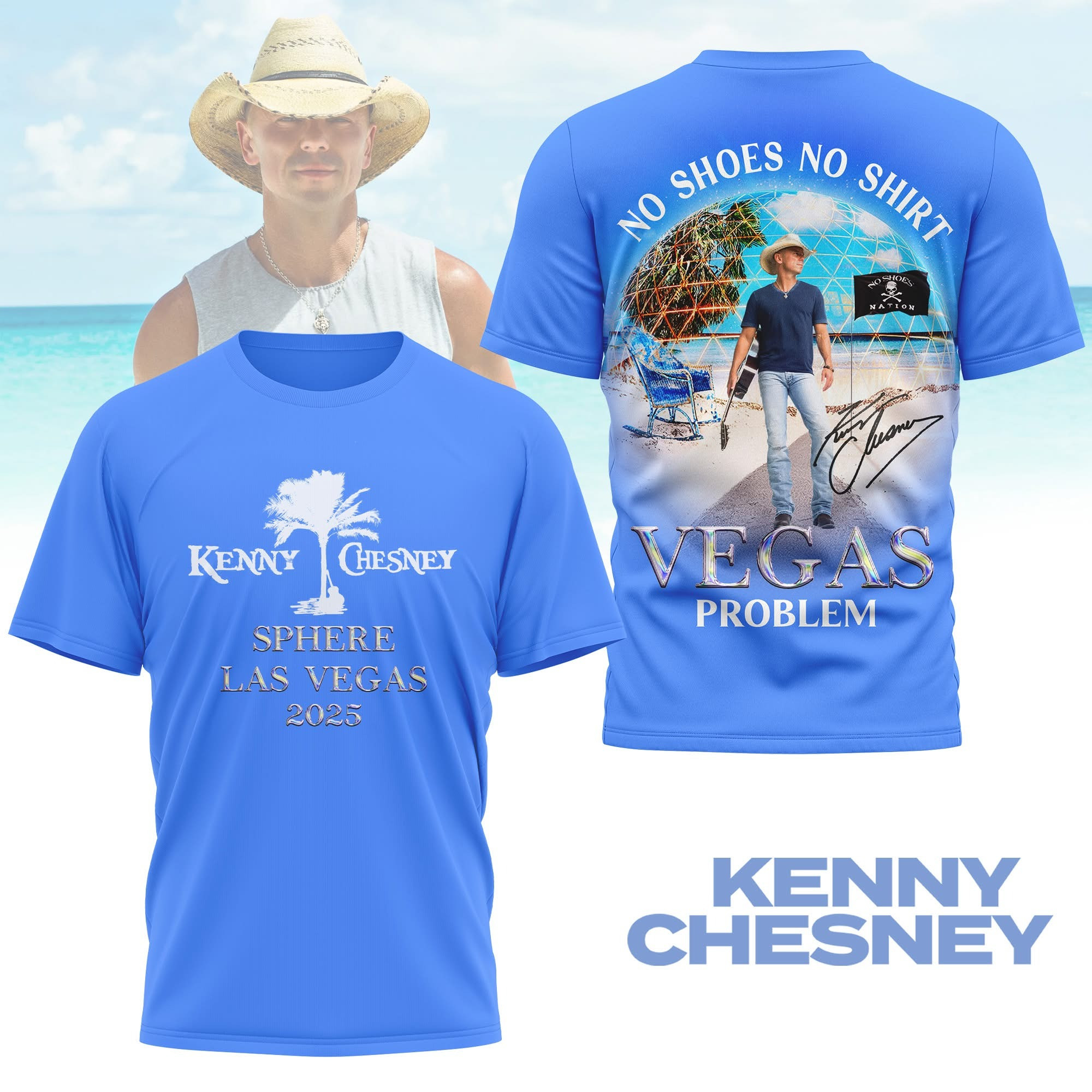 Kenny Chesney Sphere Las Vegas 2025 Shirt Best Gifts For Music Lovers