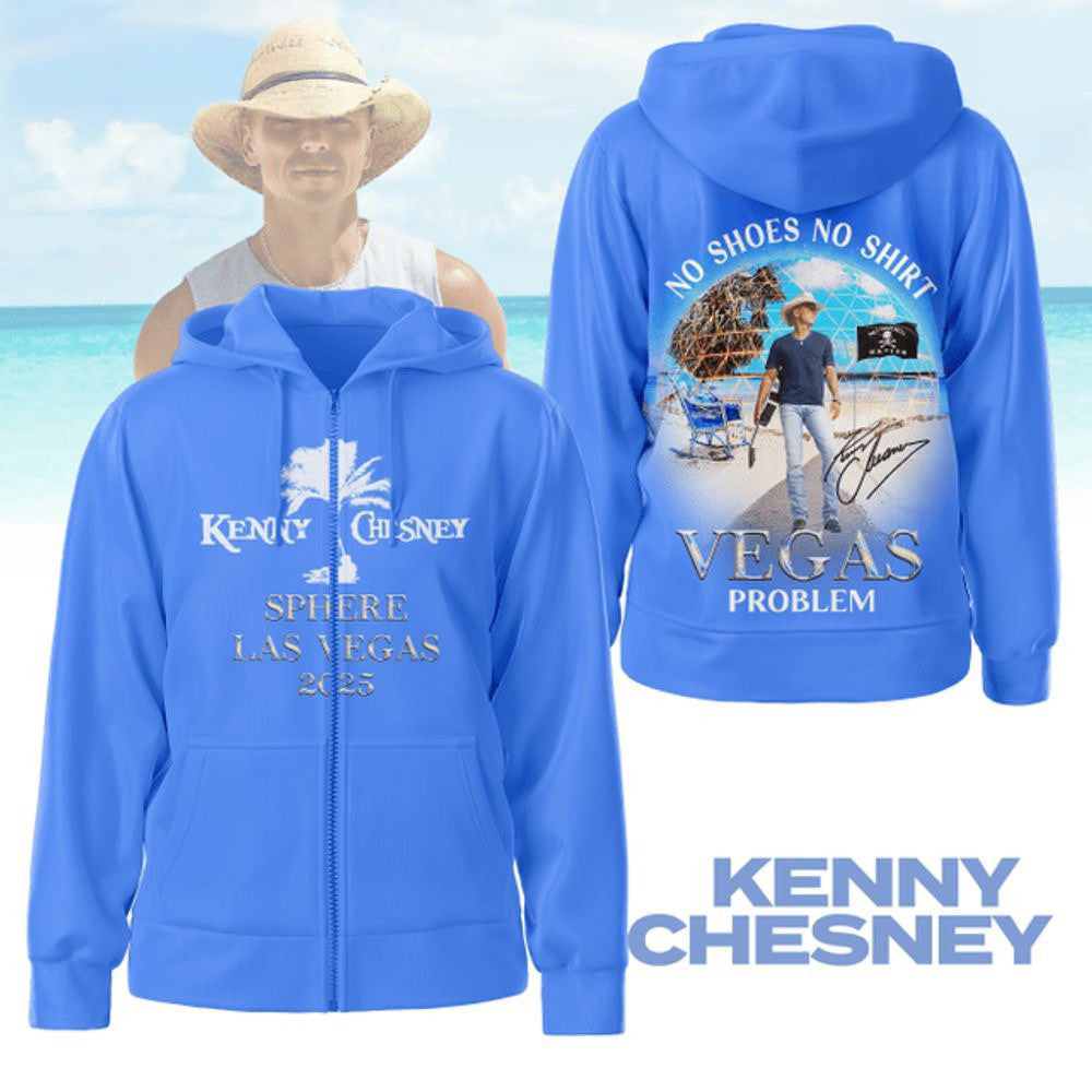 Kenny Chesney Sphere Las Vegas 2025 Zip Hoodie Best Father's Day Gifts For Dad Kenny Chesney Sphere Las Vegas 2025 Zip Hoodie Best Father's Day Gifts For Dad