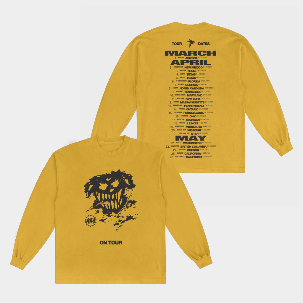 Kenny Mason Merch Pup On Tour Long Sleeve T-Shirt Kenny Mason Shirt Gifts For Rapper Fans