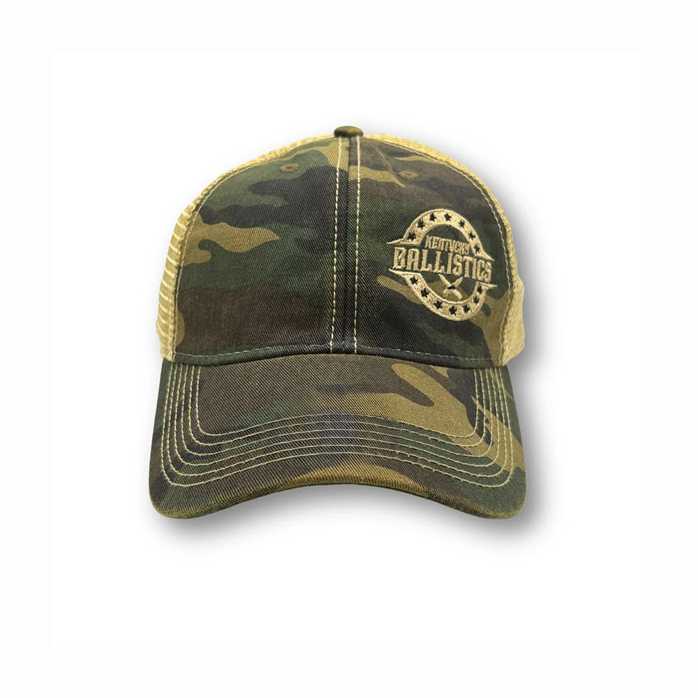 Kentucky Ballistics Logo Camo Hat Tactical Outdoor Kentucky Ballistics Merch Gift For Brothers