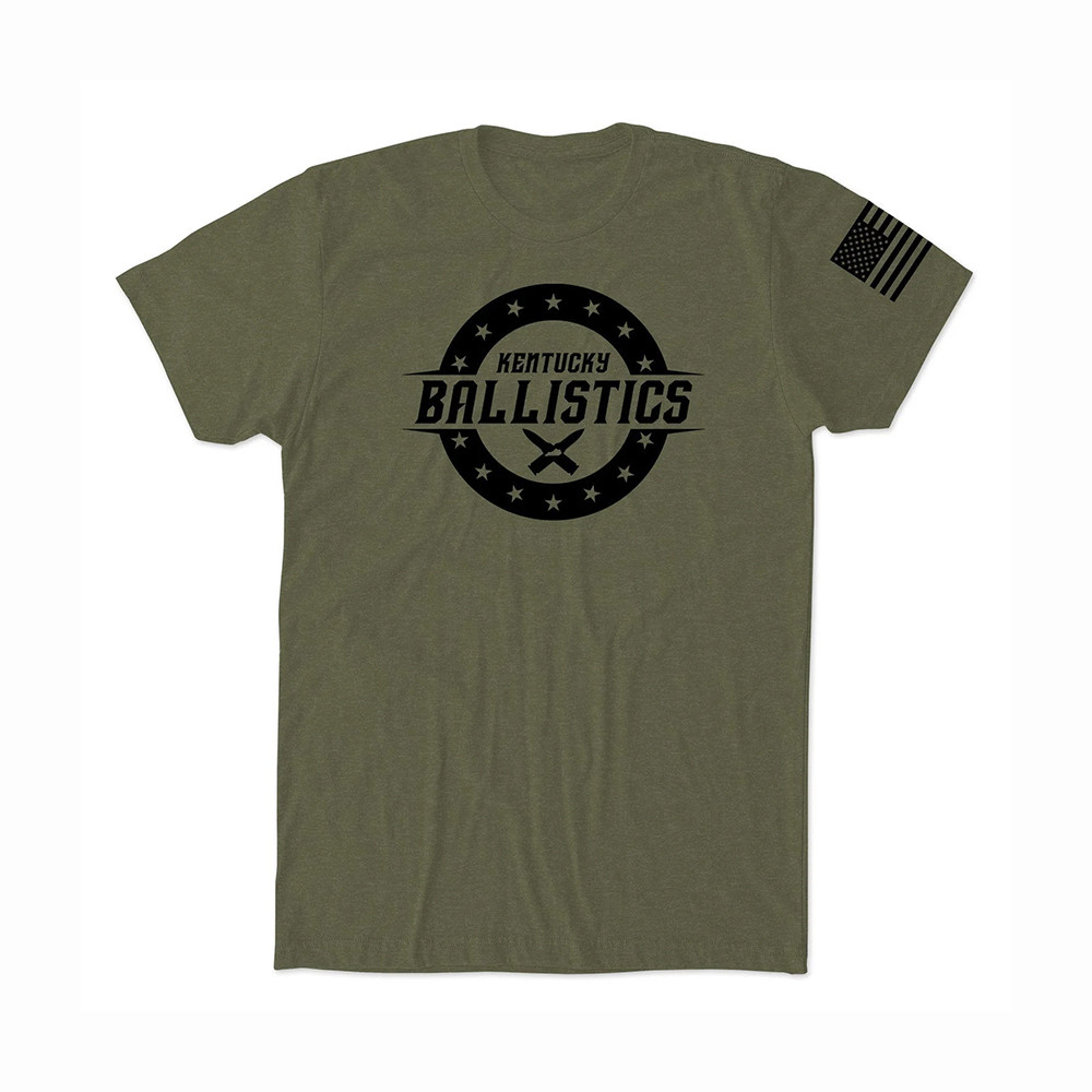 Kentucky Ballistics Logo T-Shirt American Flag Apparel Kentucky Ballistics Lover Gift For Fans