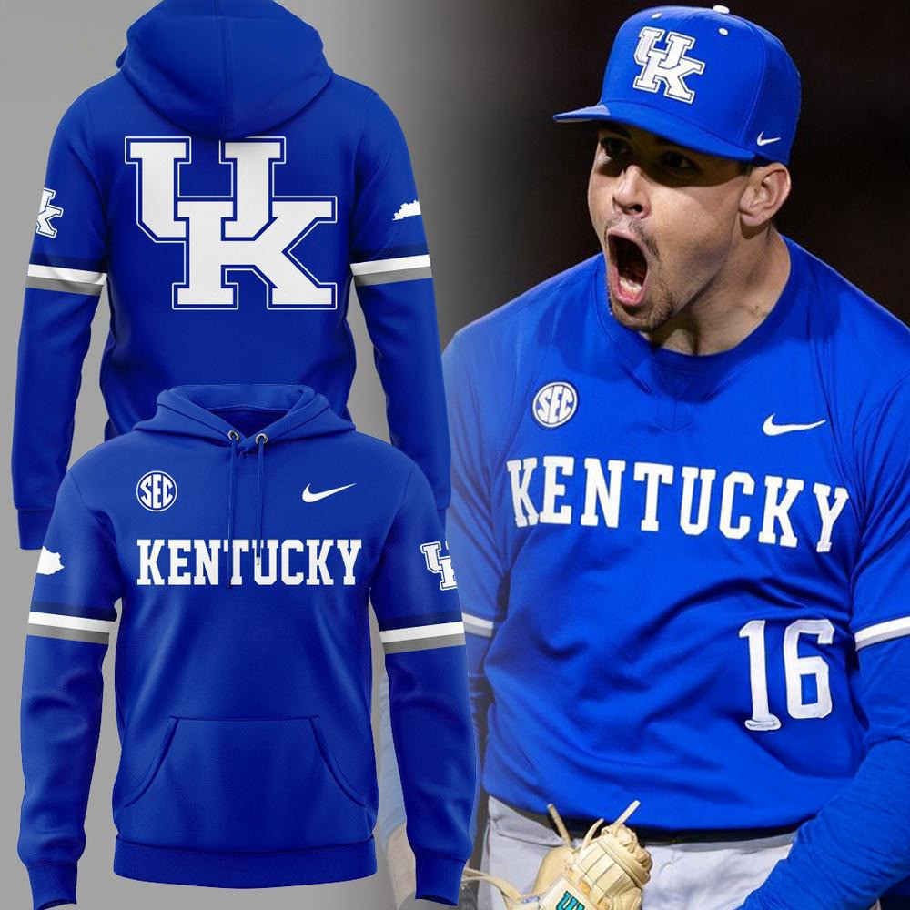 Kentucky Basketball 2025 New Blue Limited Edition Hoodie Great Gifts For Basketball Fans