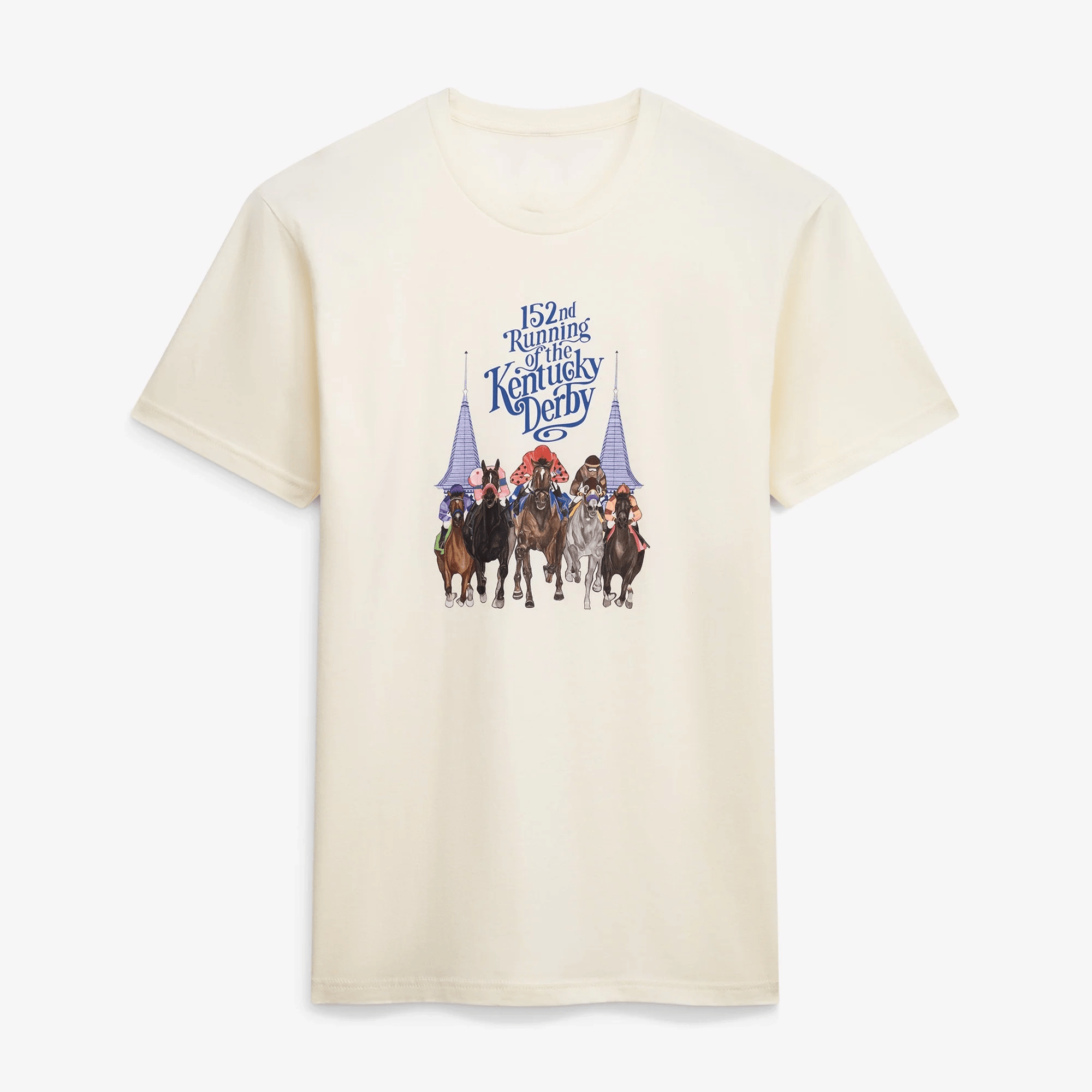 Kentucky Derby 152 Horse T-Shirt Kentucky Derby Horse Race Clothing Gift For Winner Circle