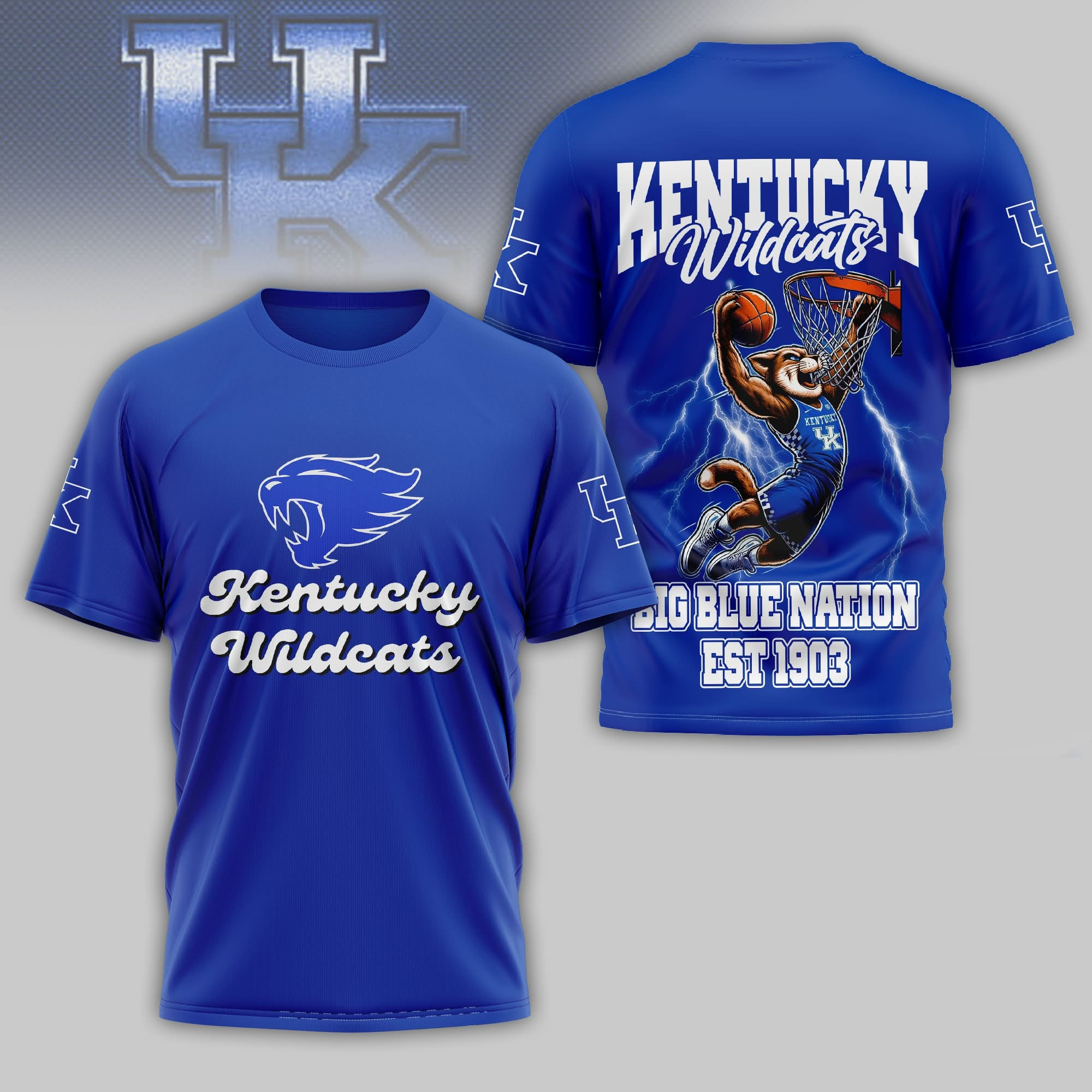 Kentucky Wildcats Big Blue Nation EST 1930 T-Shirt Kentucky Basketball Gifts For Fans