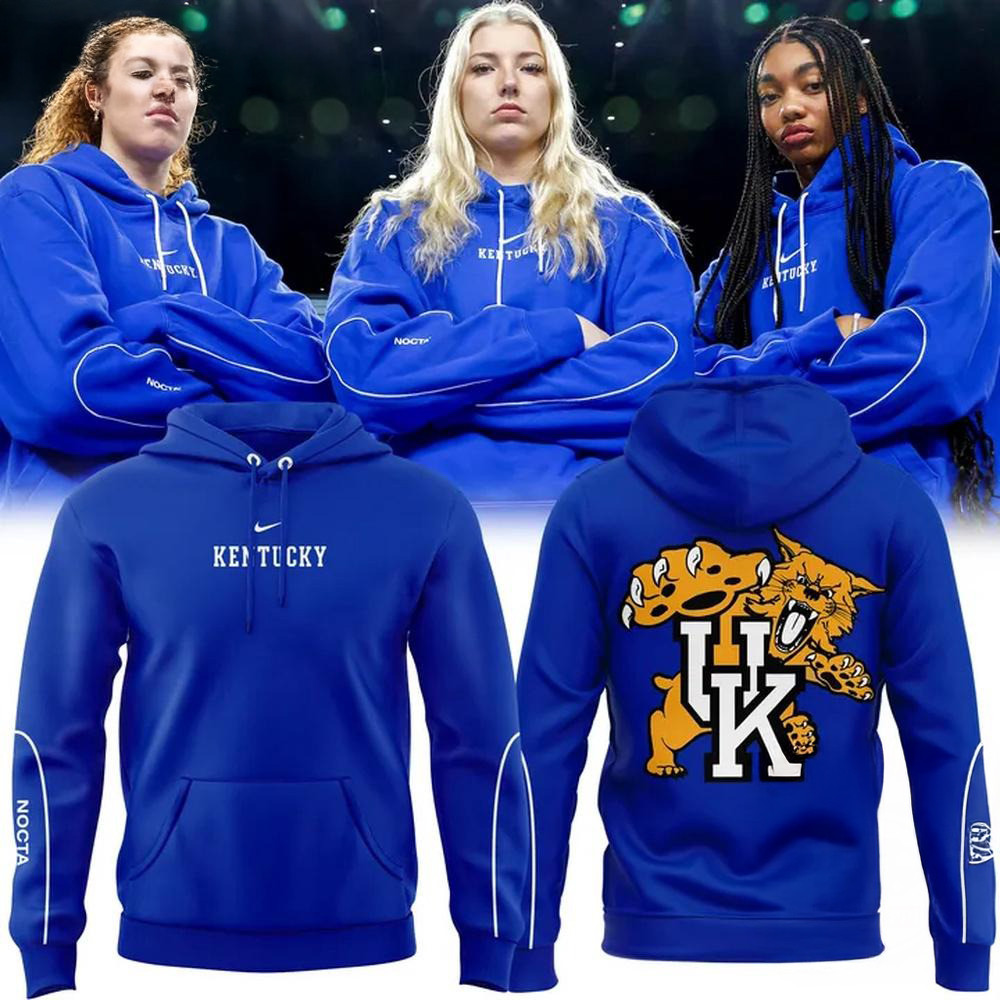 Kentucky Wildcats Women's Basketball Logo Team New 2025 Hoodie Good Gifts For Basketball Fans