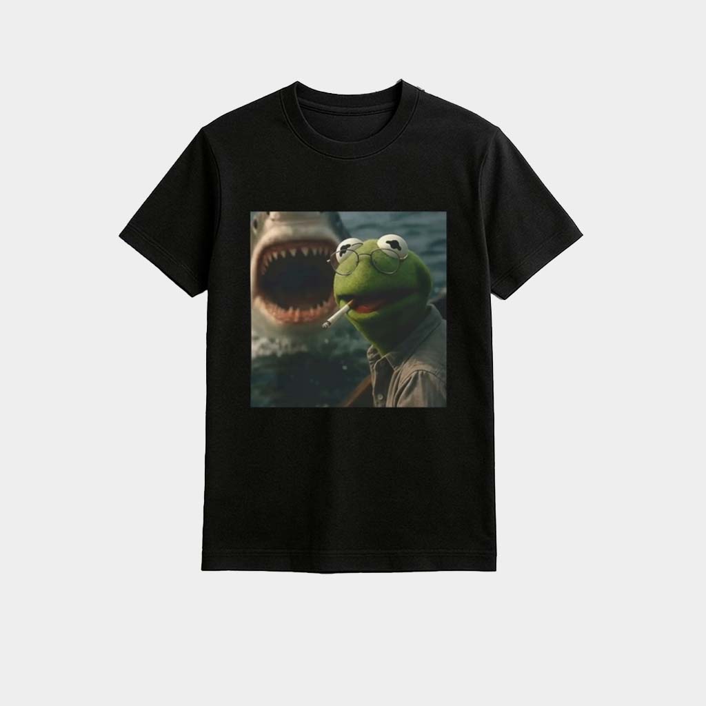 Kermit The Frog Smoking Meme Shirt Birthday Gift For BFF