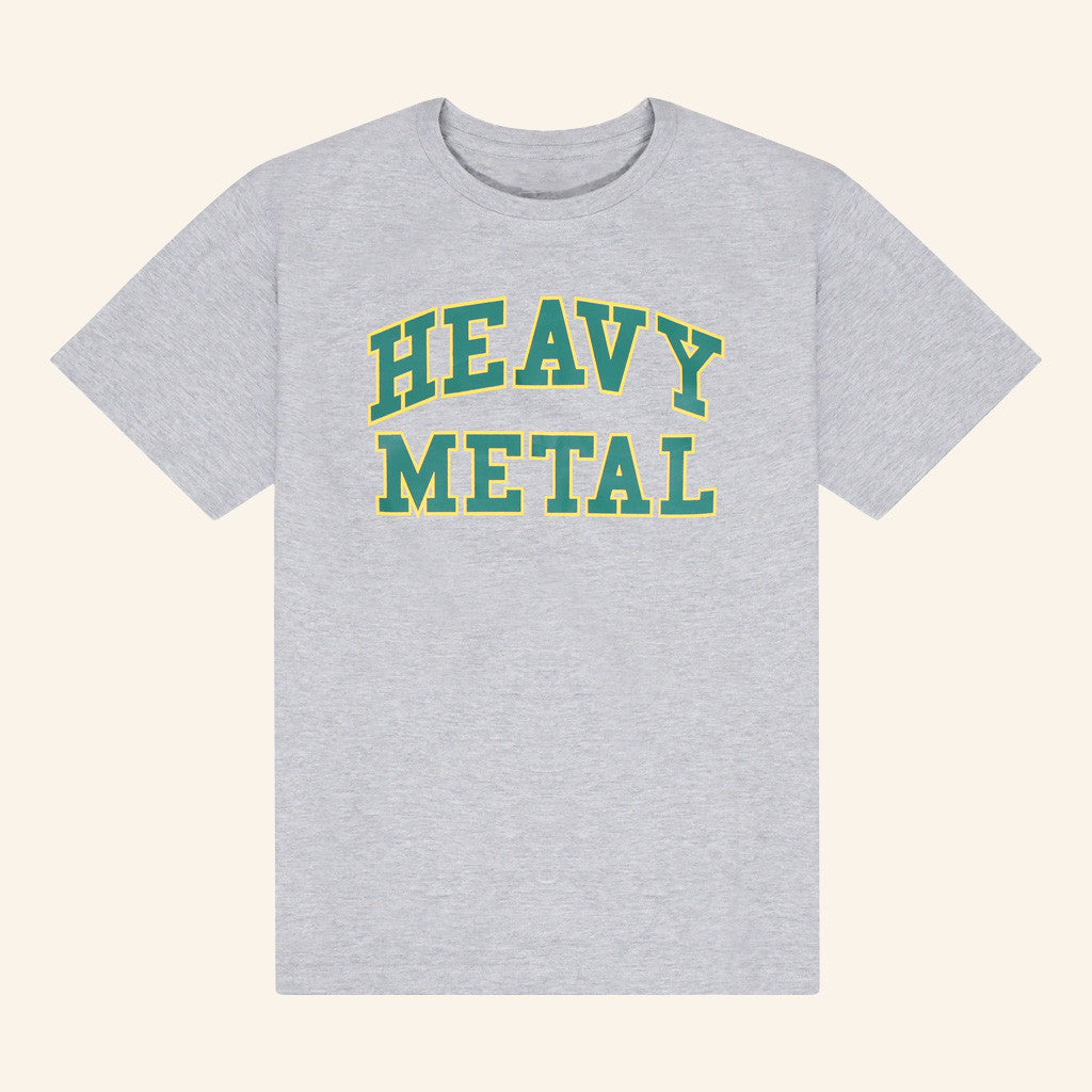 Kerrang Merch Heavy Metal Grey T-Shirt Gifts For Boyfriend Kerrang Merch Heavy Metal Grey T-Shirt Gifts For Boyfriend