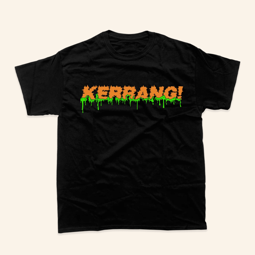 Kerrang Merch Kerrang Slime T-Shirt Black Birthday Gifts For Boyfriend