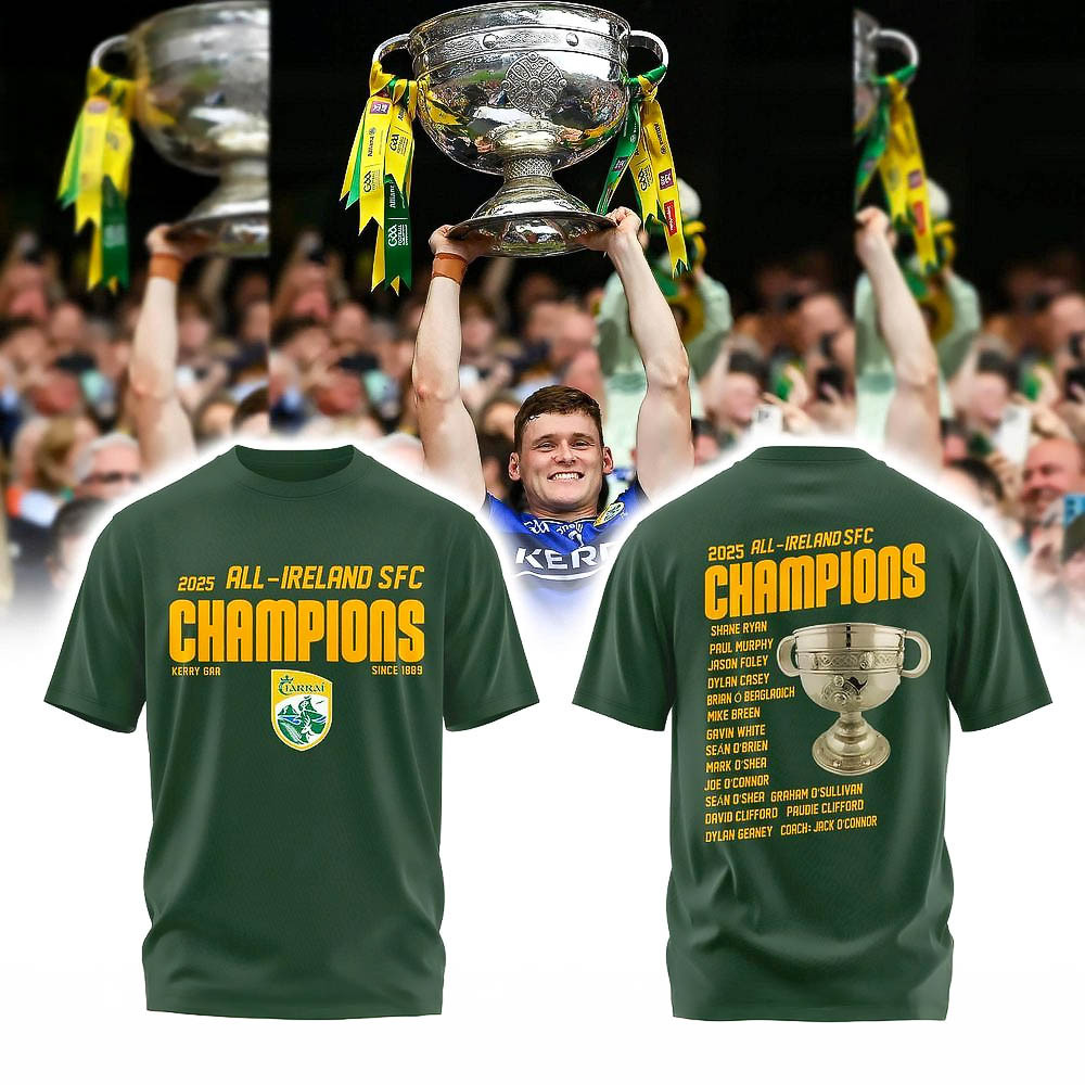 Kerry GAA All Ireland Champions 2025 T Shirt Best Gift For Fans