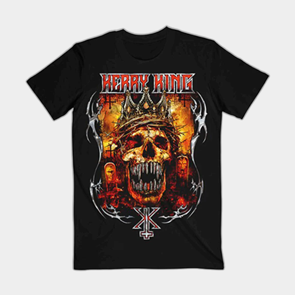 Kerry King Merch Bullet Skull T-Shirt Kerry King Shirt Best Gifts For Music Lovers-1
